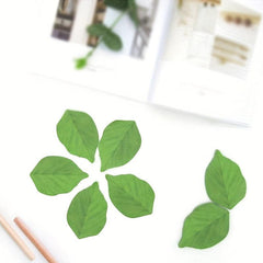 Leaf Sticky Notes Creative Lovely Leaf Sticky Note Paper Pad