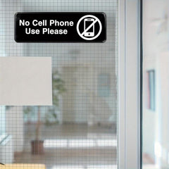 No Cell Phone Use Sign for Office Workplace Gas Stations