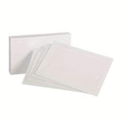 100 Sheets Blank Card Memory Message Index Card