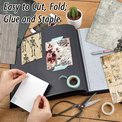 24pcs Halloween DIY Scrapbooking Paper for Card Making Album
