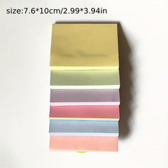 100 Pcs Sticky Notes Set 10 7 Sticky Notes Office Message Stickers Student Label