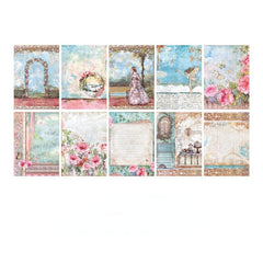 50pcs Alice Series Double Sided Scrapbook Paper Pack