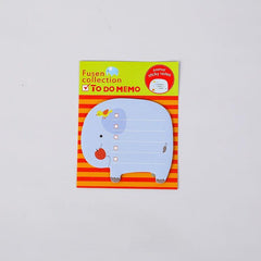 3pcs Animal Shaped Stickers & Creative Note Books Student Gift Notes