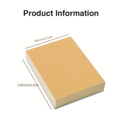 250 Sheets Blank Notebook Sketchbook Thickened Tearable Office Supplies