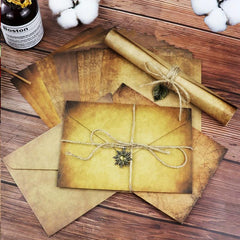 40 Pcs Vintage Envelopes Set Writing Paper & Envelopes Aged Envelopes