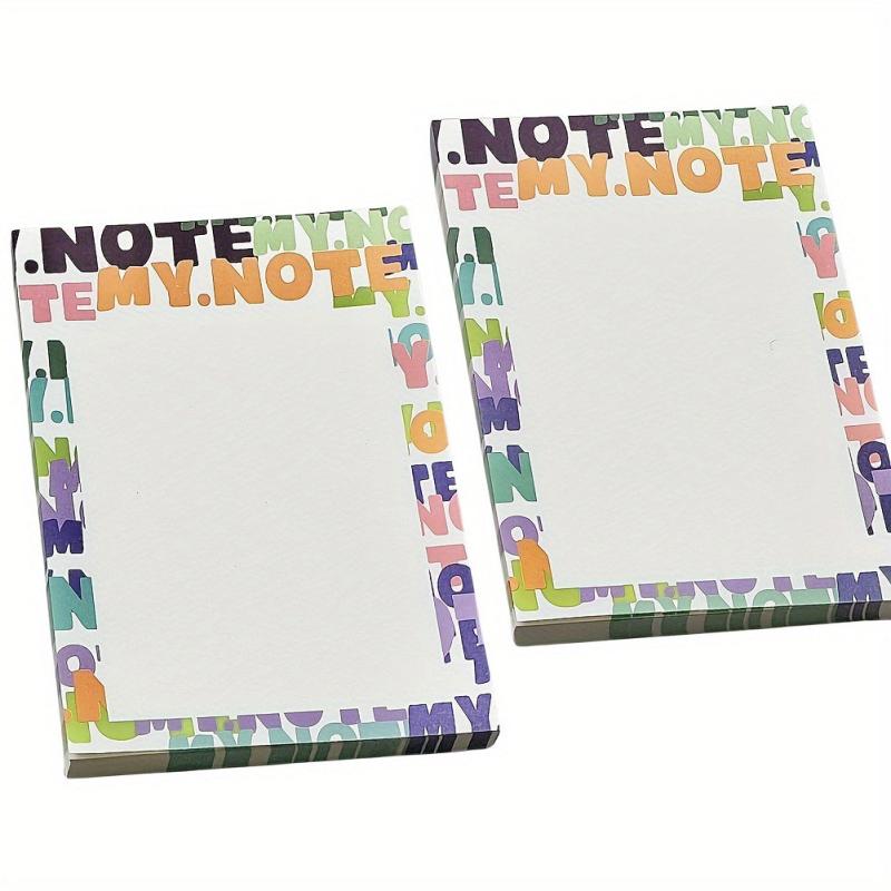 80-Sheet Sticky Note Pad for Organization and Note-Taking