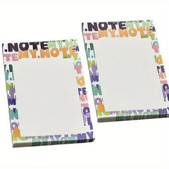 80-Sheet Sticky Note Pad for Organization and Note-Taking