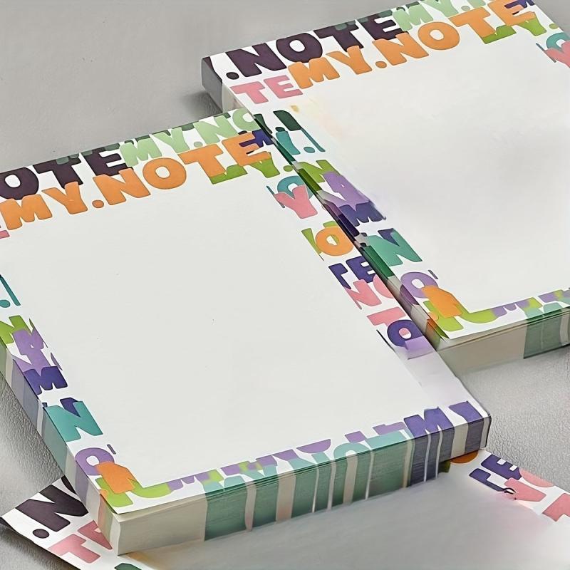 80-Sheet Sticky Note Pad for Organization and Note-Taking