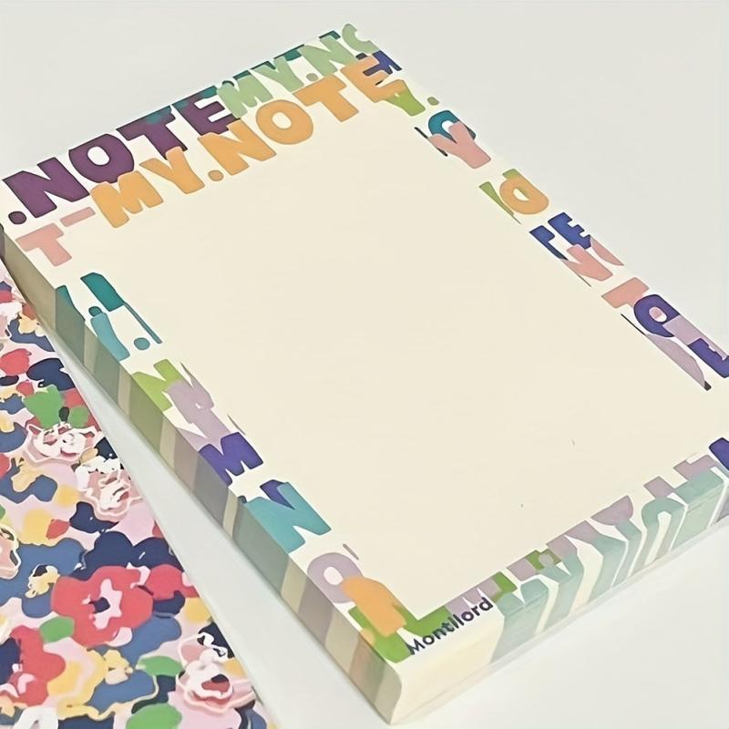 80-Sheet Sticky Note Pad for Organization and Note-Taking