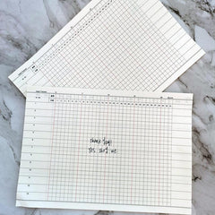 Daily Notepad Planner Self-discipline Card 30 Sheets