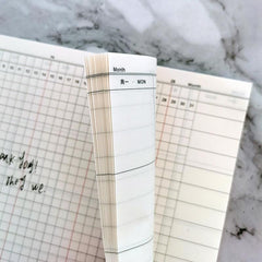 Daily Notepad Planner Self-discipline Card 30 Sheets