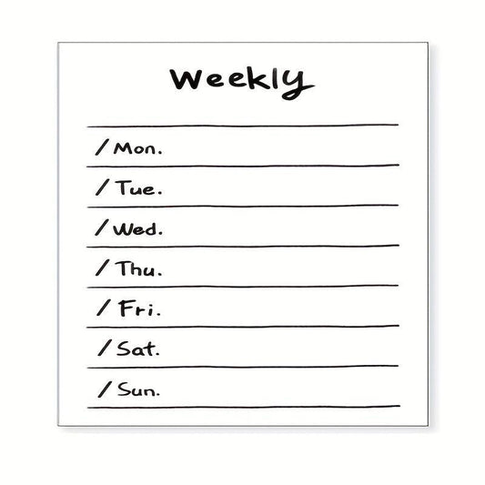50 Sheets Learning Planner Tearable Memo Pad Mini Note Taking Memo Book