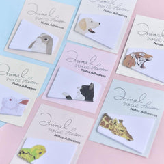 Animal Sticky Note Creative Paper For Students Office Study Message Notes