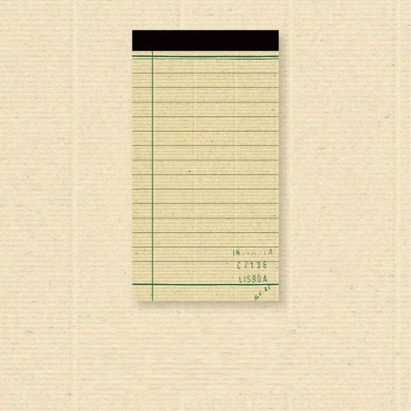 50 Sheets of Writing Paper Notes 2.8x12.4in Retro Journal Diary DIY Stickers