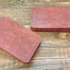 Vintage Red Brown Distressed Envelopes - Pack of 10