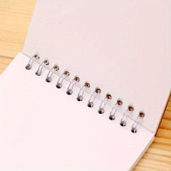 2pcs A5 Coil Blank Notebooks 60 Sheets 120 Pages for Sketches Notes Diaries