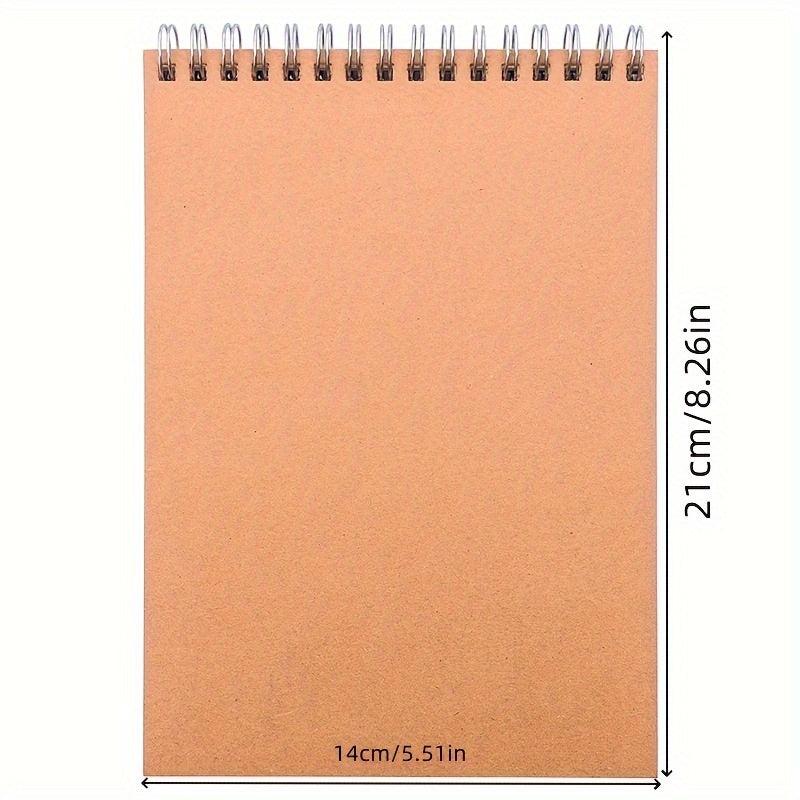 2pcs A5 Coil Blank Notebooks 60 Sheets 120 Pages for Sketches Notes Diaries