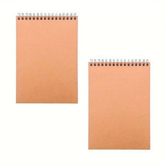 2pcs A5 Coil Blank Notebooks 60 Sheets 120 Pages for Sketches Notes Diaries
