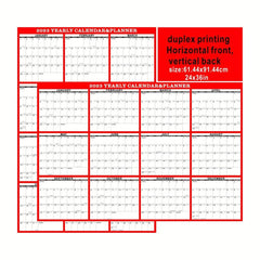 Reversible Adhesive Wall Calendar 24x36in