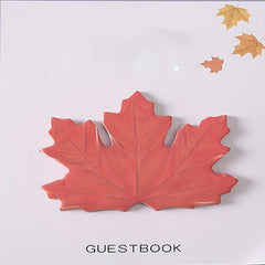 30 Sheets N Times Sticky Leaves Notes, Unisex Message Paper Strips