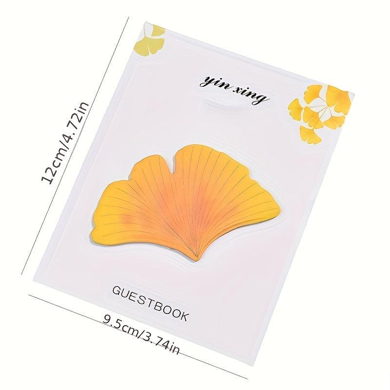 30 Sheets N Times Sticky Leaves Notes, Unisex Message Paper Strips