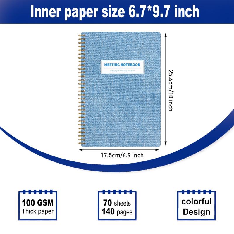 B5 Spiral Bound Work Planner - 140 Pages