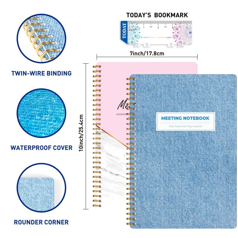 B5 Spiral Bound Work Planner - 140 Pages