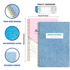 B5 Spiral Bound Work Planner - 140 Pages