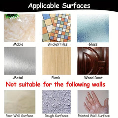 5pcs Felt Nail Board Strips With Picture Nails for Bulletin Boards