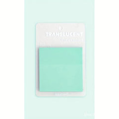 Colorful Clear Sticky Notes 5 Colors Self Adhesive Translucent Sticky Notes