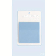 Colorful Clear Sticky Notes 5 Colors Self Adhesive Translucent Sticky Notes