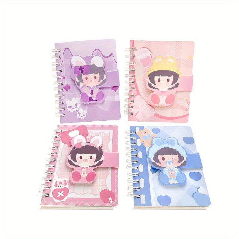 Cartoon Coil Notebook Mini Notepad Back To School