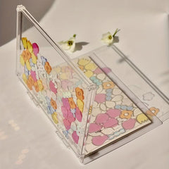 Transparent Visible A5 Loose Leaf Notebook DIY Creative Student Plan Coil