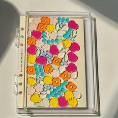 Transparent Visible A5 Loose Leaf Notebook DIY Creative Student Plan Coil