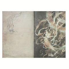 Retro Creative Dunhuang Illustration Notebook for School & Office Supplies