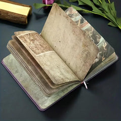 Retro Creative Dunhuang Illustration Notebook for School & Office Supplies