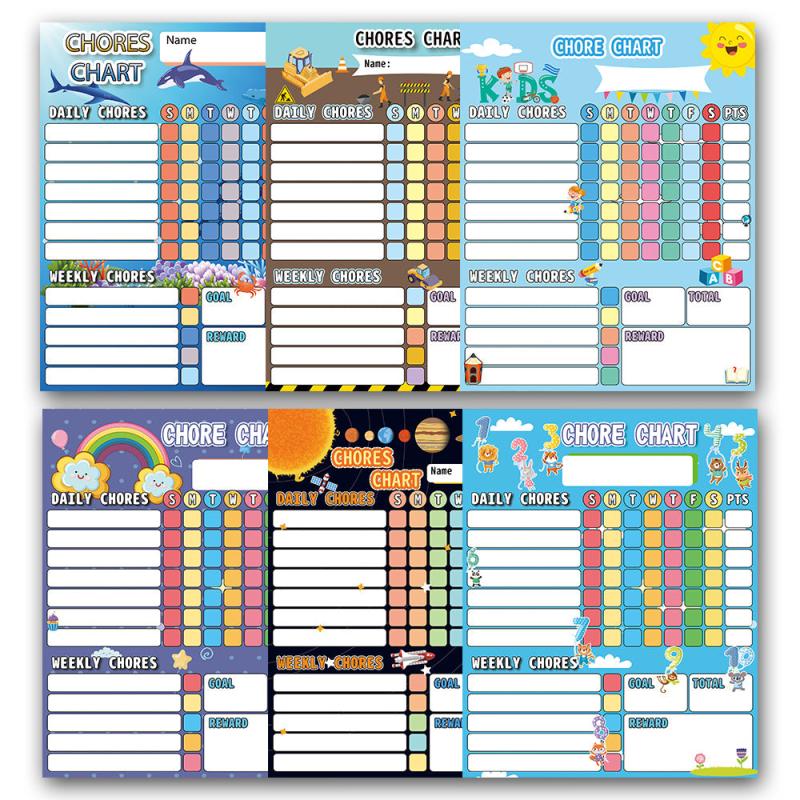 Magnetic Calendar Sticker Bulletin Board for Refrigerator