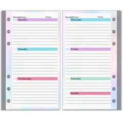 6 Hole Loose Leaf Booklet Core Accessory Package