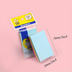 100 Pages Colorful Sticky Notes for Easy Organization