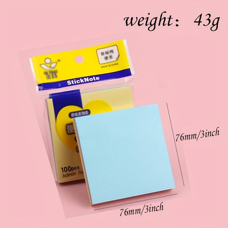 100 Pages Colorful Sticky Notes for Easy Organization