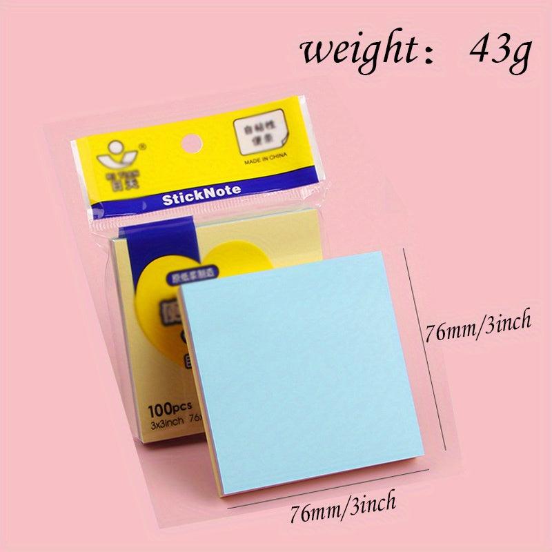 100 Pages Colorful Sticky Notes for Easy Organization