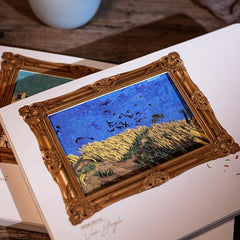 Van Gogh's Moving Painting AR Handbook Impressionist Starry Sky Notebook