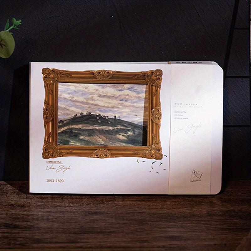 Van Gogh's Moving Painting AR Handbook Impressionist Starry Sky Notebook