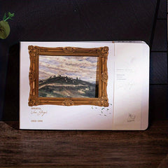 Van Gogh's Moving Painting AR Handbook Impressionist Starry Sky Notebook