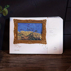 Van Gogh's Moving Painting AR Handbook Impressionist Starry Sky Notebook