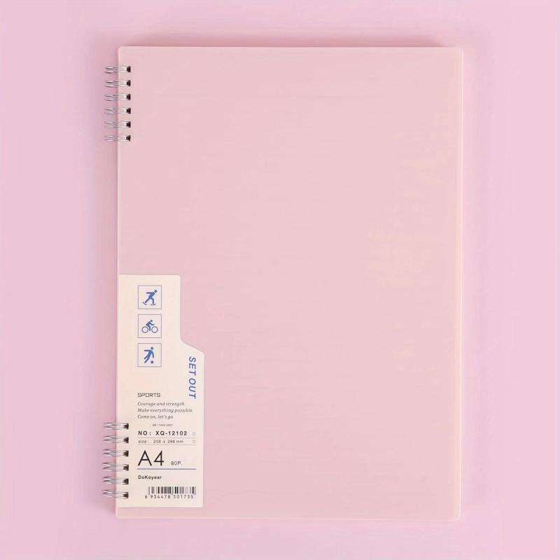 A4 Notebook 160 Pages PP Coil Business Student Office Stationery Diary