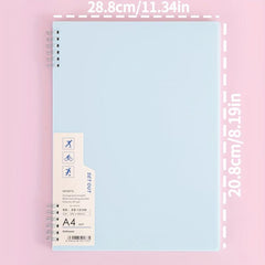 A4 Notebook 160 Pages PP Coil Business Student Office Stationery Diary