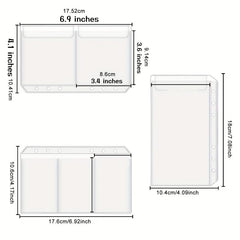 15pcs A6 Binder Pockets Budget Cash Envelopes for 6 Ring Binder Waterproof PVC