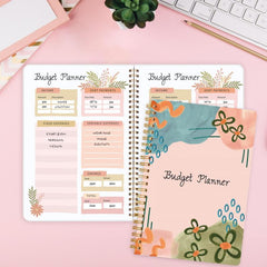 Spiral Budget Planner Expense Tracker With Monthly Finance Organizer