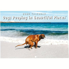 Dog Poop Calendar Funny Dog Calendar Great Gift For Dog